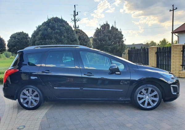 Peugeot 308 cena 22999 przebieg: 186284, rok produkcji 2012 z Płock małe 254